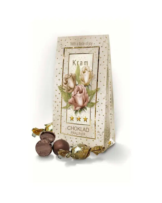 Klaras chokladpraliner Kram 100g Konfektyr