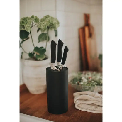 Knivställ svart - Köksuttrustning