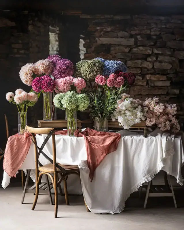 Konstväxt Hortensia Grön 50cm - KOnstväxt