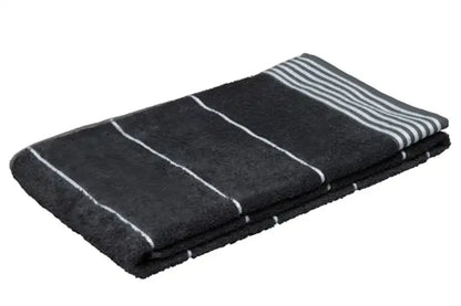 Kungshamn badlakan bambu 90x150 mörkgrå/vit - Badlakan