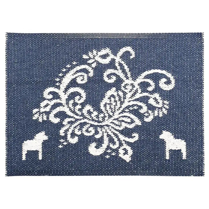 Kurbits Plastmatta 70x50 blå - Dörrmatta