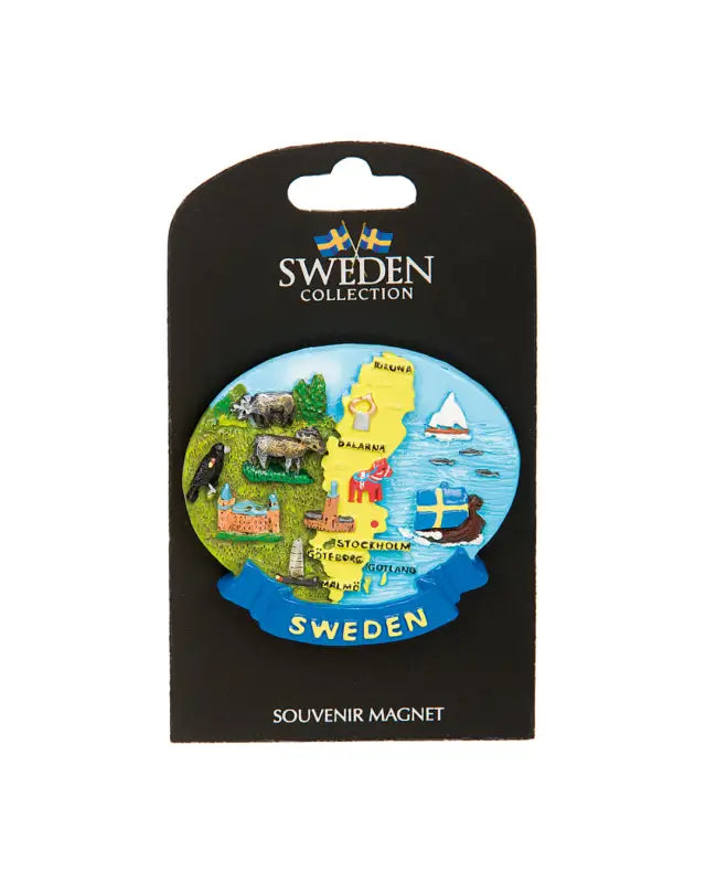Kylskåpsmagnet Sverige - Kylskåpsmagnet