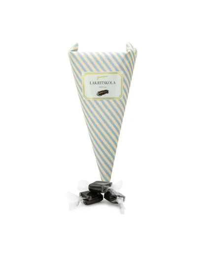 Lakritskola i strut 100 gram - Lakrits