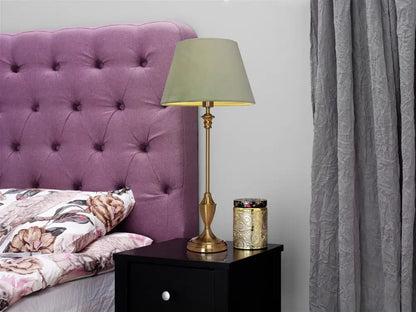 Lampfot i Borstad Mässing 48cm - Belysning