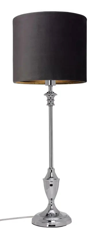Lampfot i krom 48cm - Belsyning