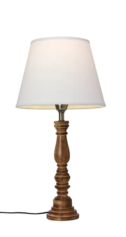 Lampfot trä 40 cm Lampfot