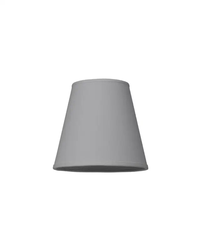 Lampskärm i linne H 155 mm grå - Lampa