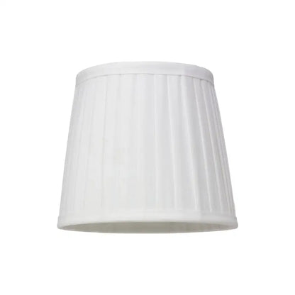 Lampskärm plisserad vit S6606 - Lampskärm