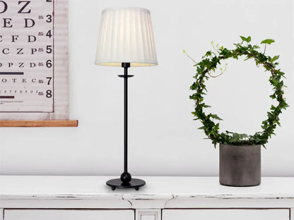 Lampskärm plisserad vit S6606 - Lampskärm