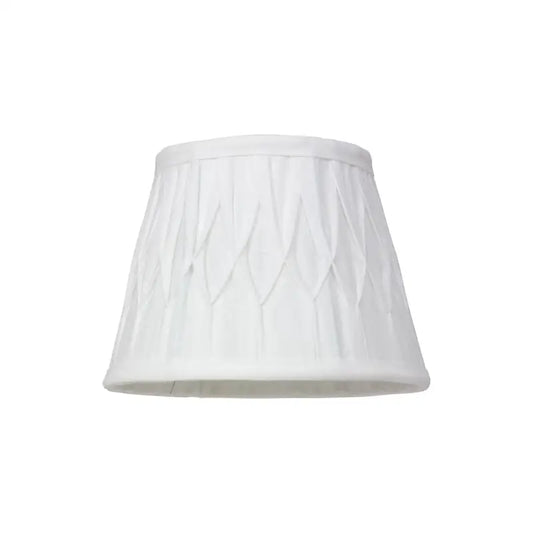 Lampskärm veckad vit S3304 - Lampskärm