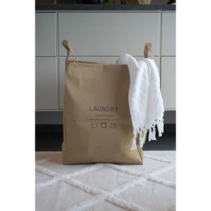 Laundry tvättkorg lin 25x40x53 cm - Tvättkorg