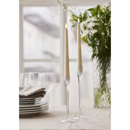 LED Antikljus 2-pack Flamme Gul - LED ljus