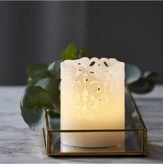 LED Clary candle 10 cm - LED ljus