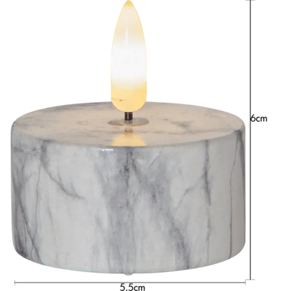 LED Värmeljus Flamme Marble 2 pack LED ljus