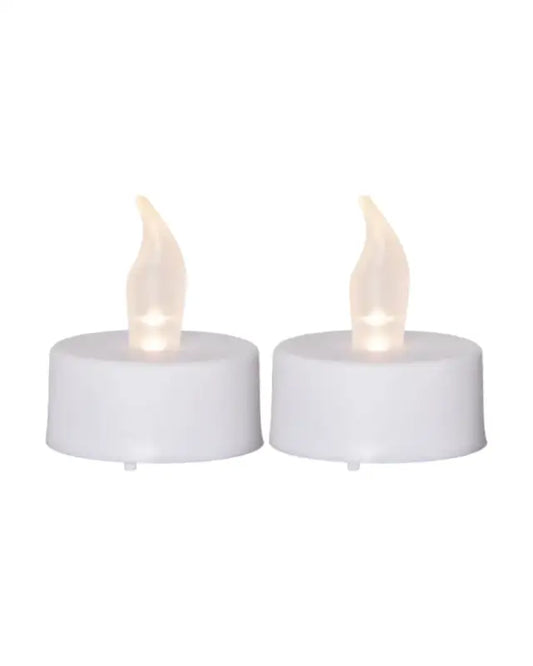 LED Värmeljus Paulo 2 pack vit Värmeljus