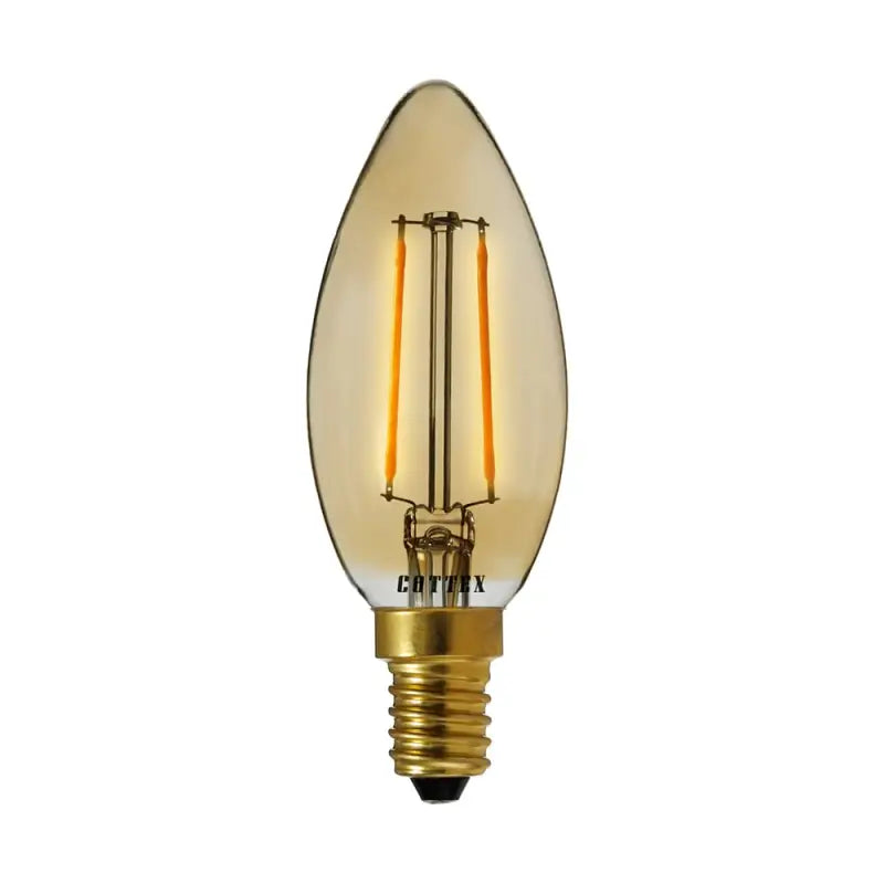 LF50/2 E14 Filament 2W Kro - Glödlampa