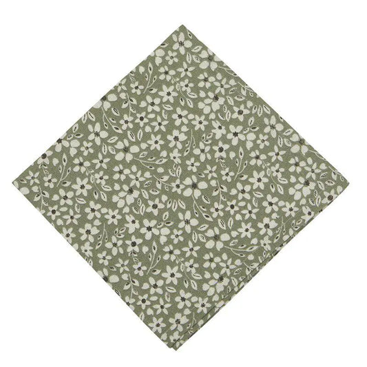 Lisen servett/duk 45x45 cm grön - Tygservetter