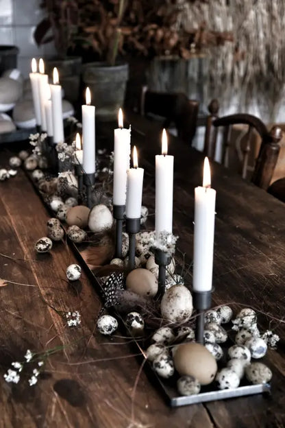 Ljusstake 10 ljus - Ljuslykta