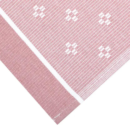 Löpare Charlie 33x120cm ljusrosa/vit - Textil