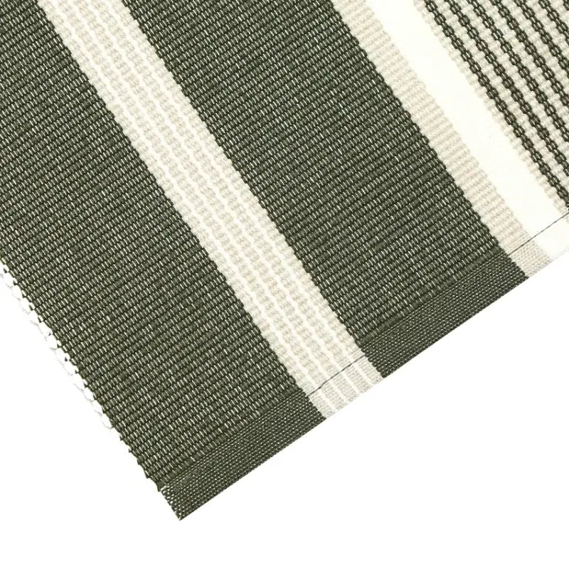 Löpare Greta 33x120 cm olivgrön/linne - Textil