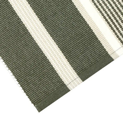 Löpare Greta 33x120 cm olivgrön/linne - Textil