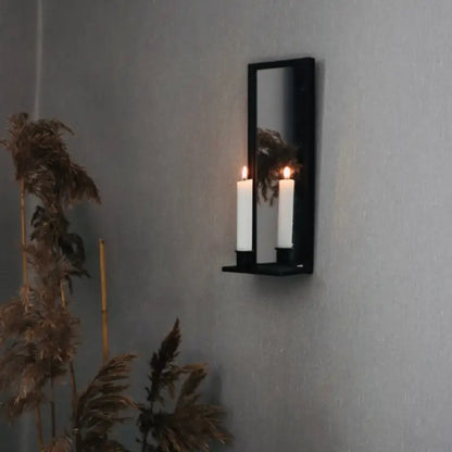 Lollo Spegel 12x7x32cm - Ljuslykta