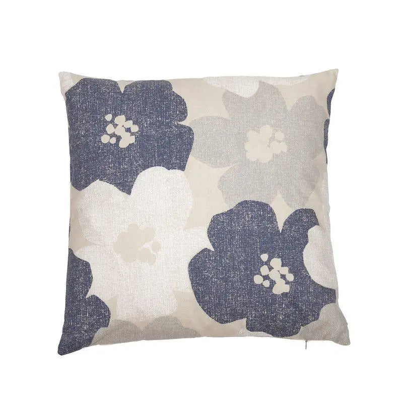 Lotta kuddfodral 48x48 cm blå - Kuddfodral