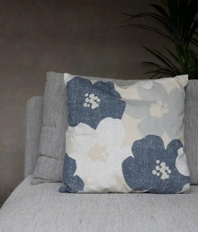 Lotta kuddfodral 48x48 cm blå - Kuddfodral