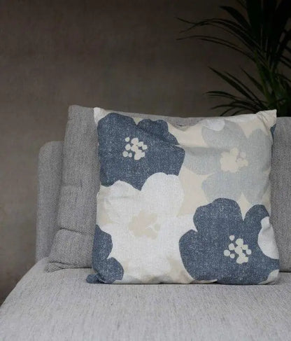 Lotta kuddfodral 48x48 cm blå - Kuddfodral