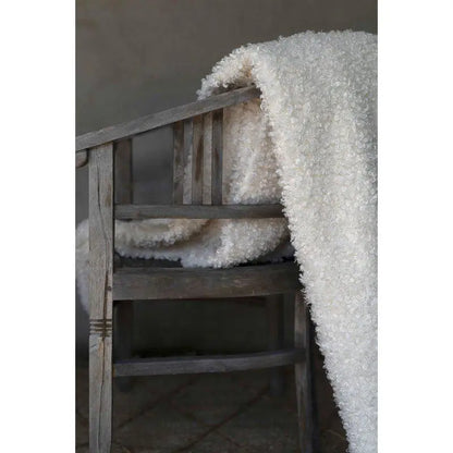 Ludde pläd offwhite - Pläd