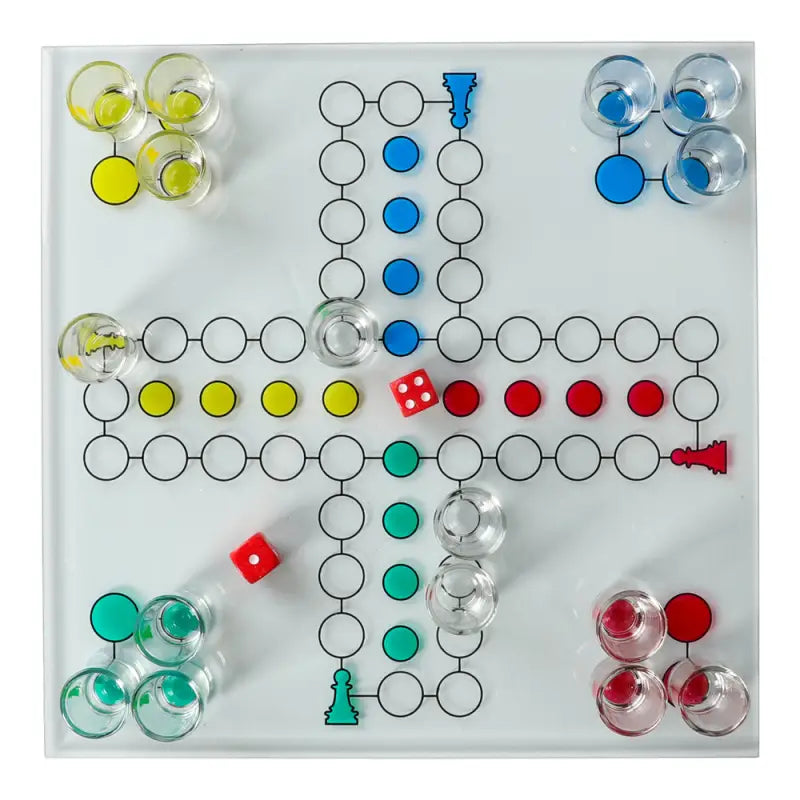 LUDO Drinking Game - Sällskapsspel