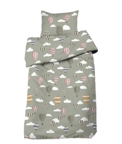 Luftballong Bäddset 2-dels ljusgrön 150x210cm - Bäddset