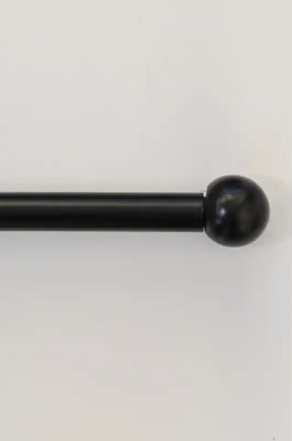 Luna Gardinstångset 90-160 cm svart - gardinstång