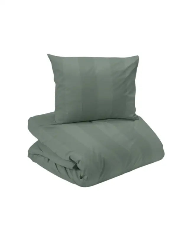 Manhattan Bäddset 2-dels satin 150 x 210 cm grön - satin