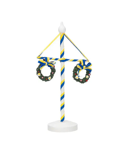 Midsommarstång vit - midsommar