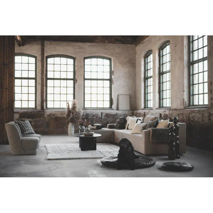 Milo Hundbädd i Läder svart 80 cm - Hundbädd