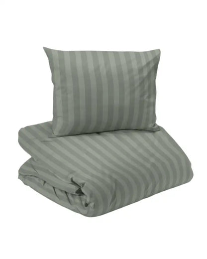 Mirage 2-dels bäddset satin 150 x 210 cm grön - Bäddset