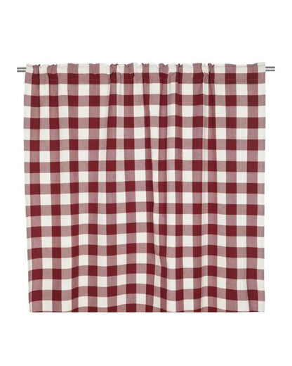 Moa Gardinlängder 2-pack 120x250cm röd - gardiner