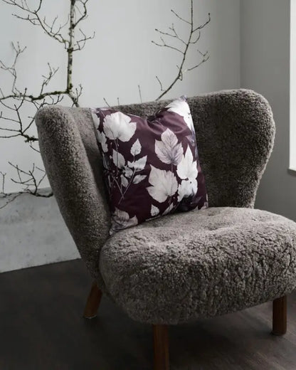 Montana kuddfodral 45 x 45 cm vinröd - Kuddfodral