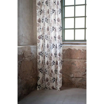 Montana multibandslängder offwhite 2-pack 135x250 cm - Gardiner