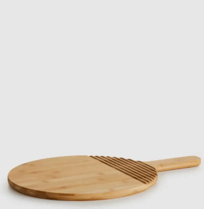 Nature skärbräda rund bambu - Köksuttrustning