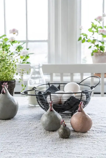 NG Höna terracotta - påsk