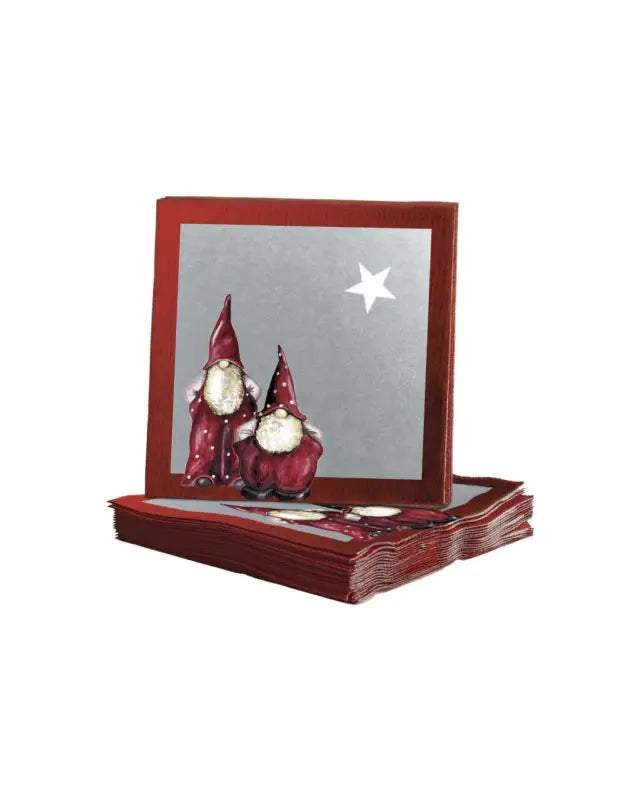 NG Kaffeservett Elmer & Max 25x25 cm - Jul