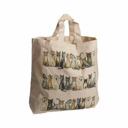 NG Katt Tygkasse 42x48x10 cm - Tygkasse