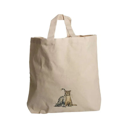 NG Katt Tygkasse 42x48x10 cm - Tygkasse