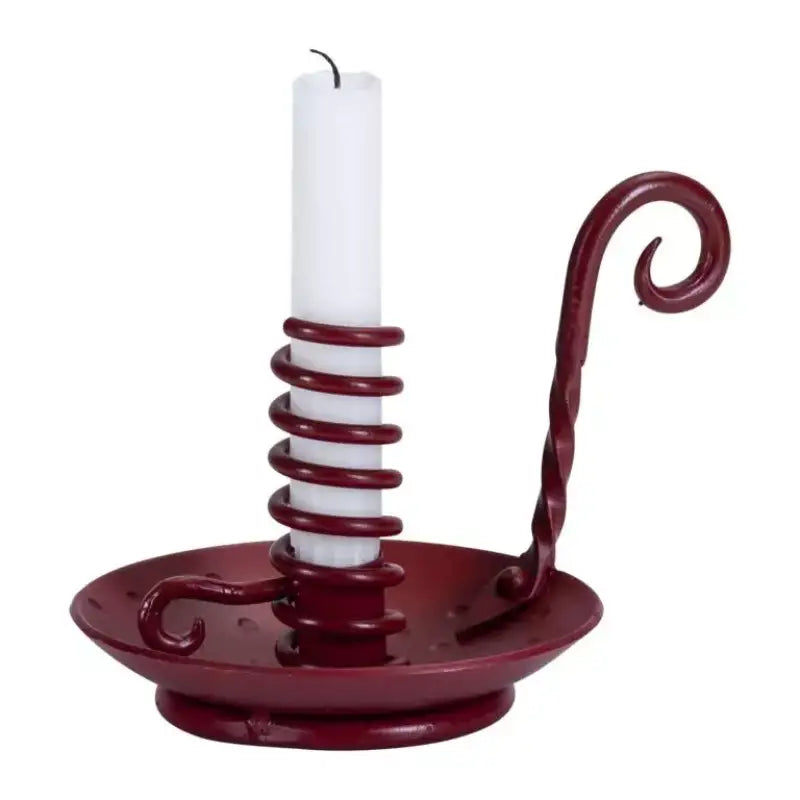 NG Stumpljusstake röd 14cm - Jul