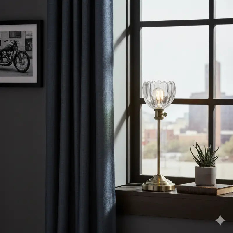 Nora Bordslampa H40 cm klar - Belysning