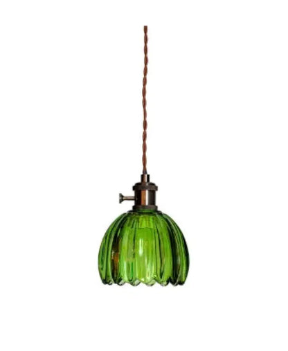 Nora Fönsterlampa grön/brun - Fönsterlampa