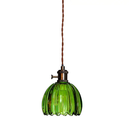 Nora Fönsterlampa grön/brun - Fönsterlampa