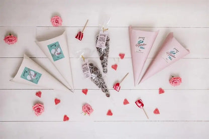 Nougathjärtan i strut 200 gram - nougat